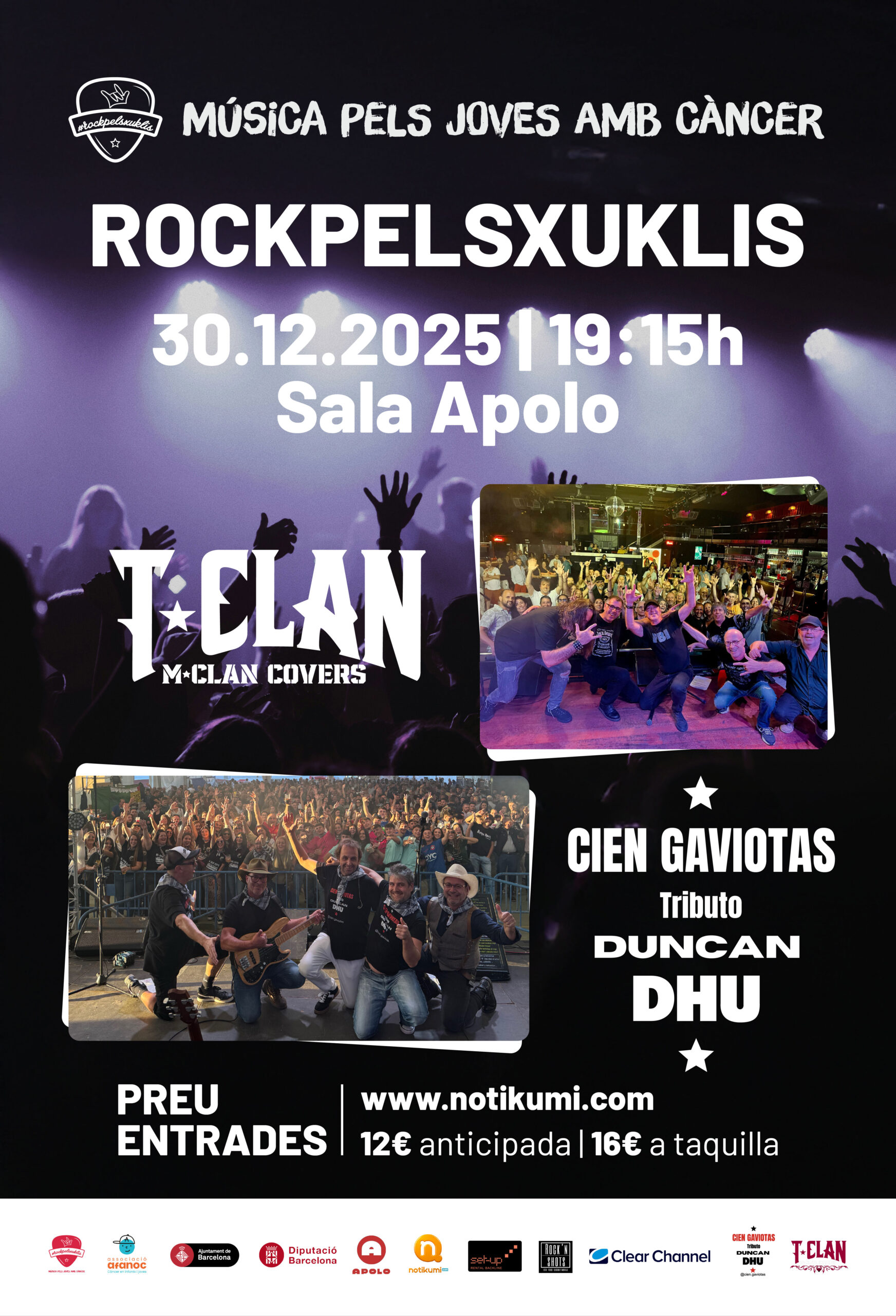 Torna RockpelsXulis a la Sala Apolo!