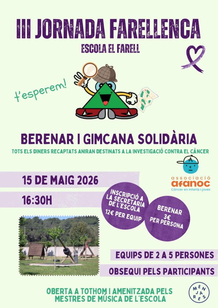 III Jornada Farellenca: diversió i solidaritat en família