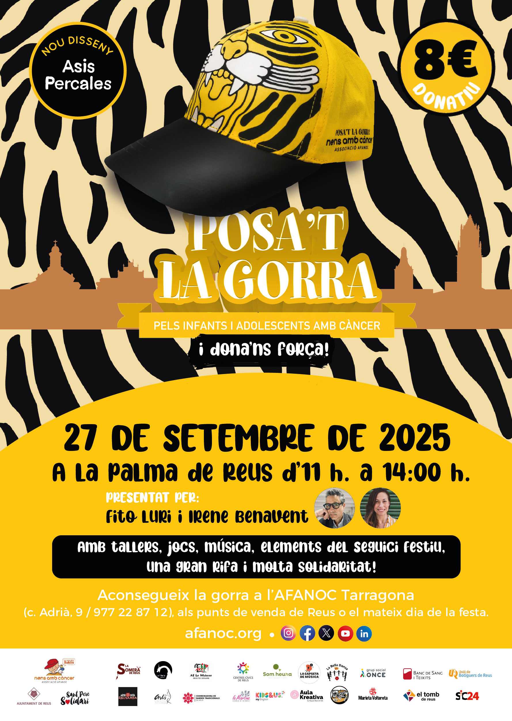 "Posa't la Gorra!" en Reus