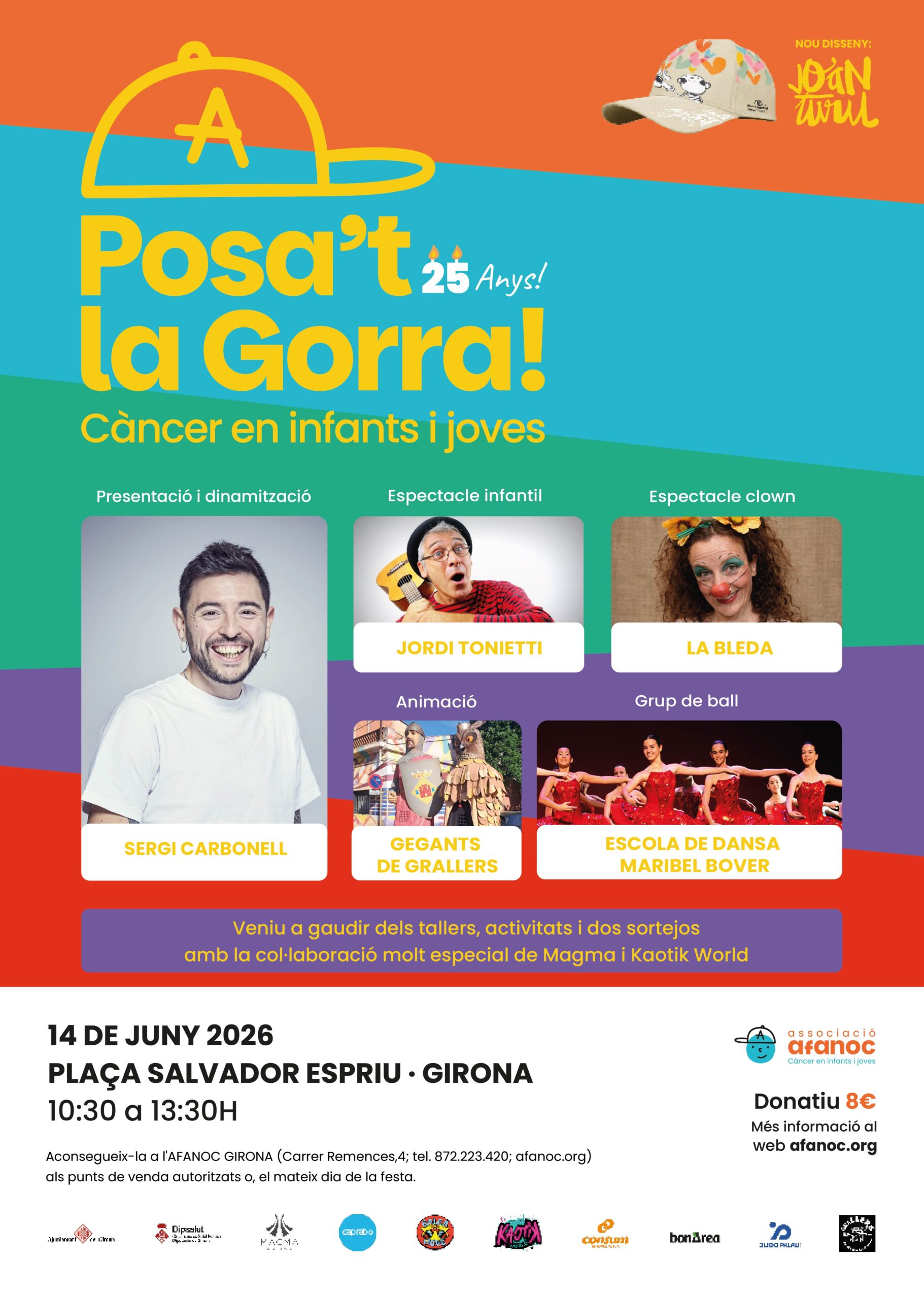 ¡Ven al Posa't la gorra! de Gerona