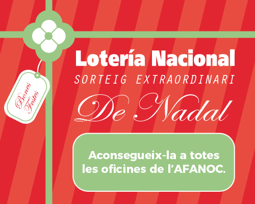 La Loteria solidària de l'Afanoc!