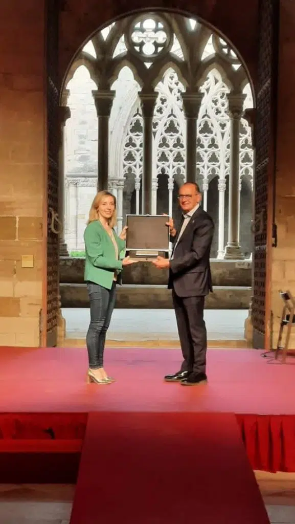 entrega placa paeria AFANOC