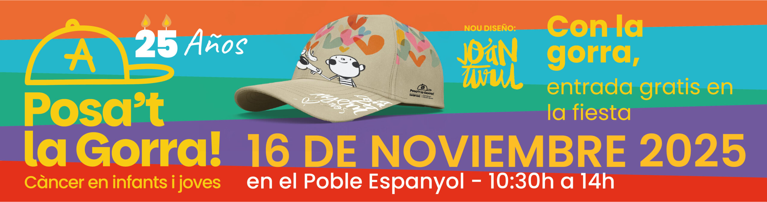Ven al "Posa't la Gorra!"