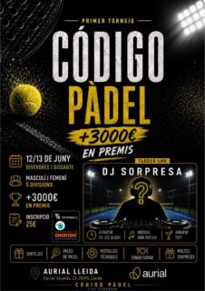 Primer Torneig de Código Pàdel