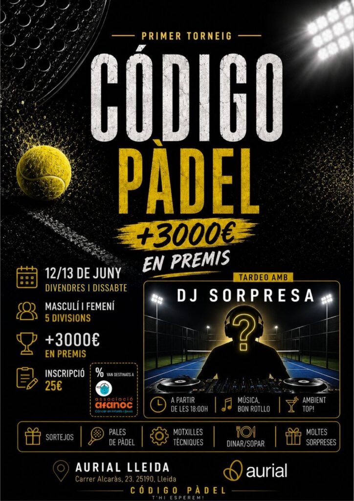 Primer Torneig de Código Pàdel