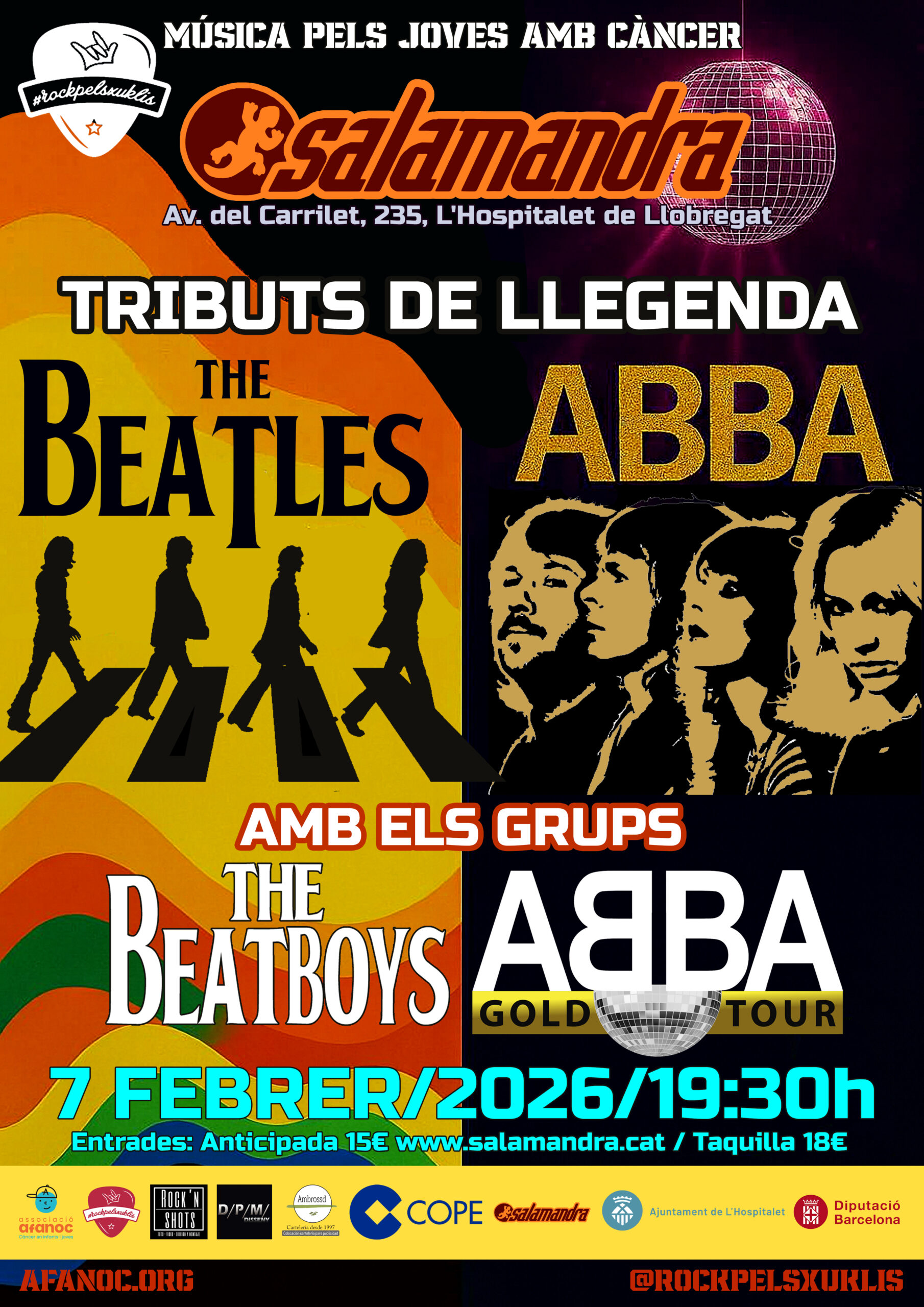 Nit de tributs a la Sala Salamandra