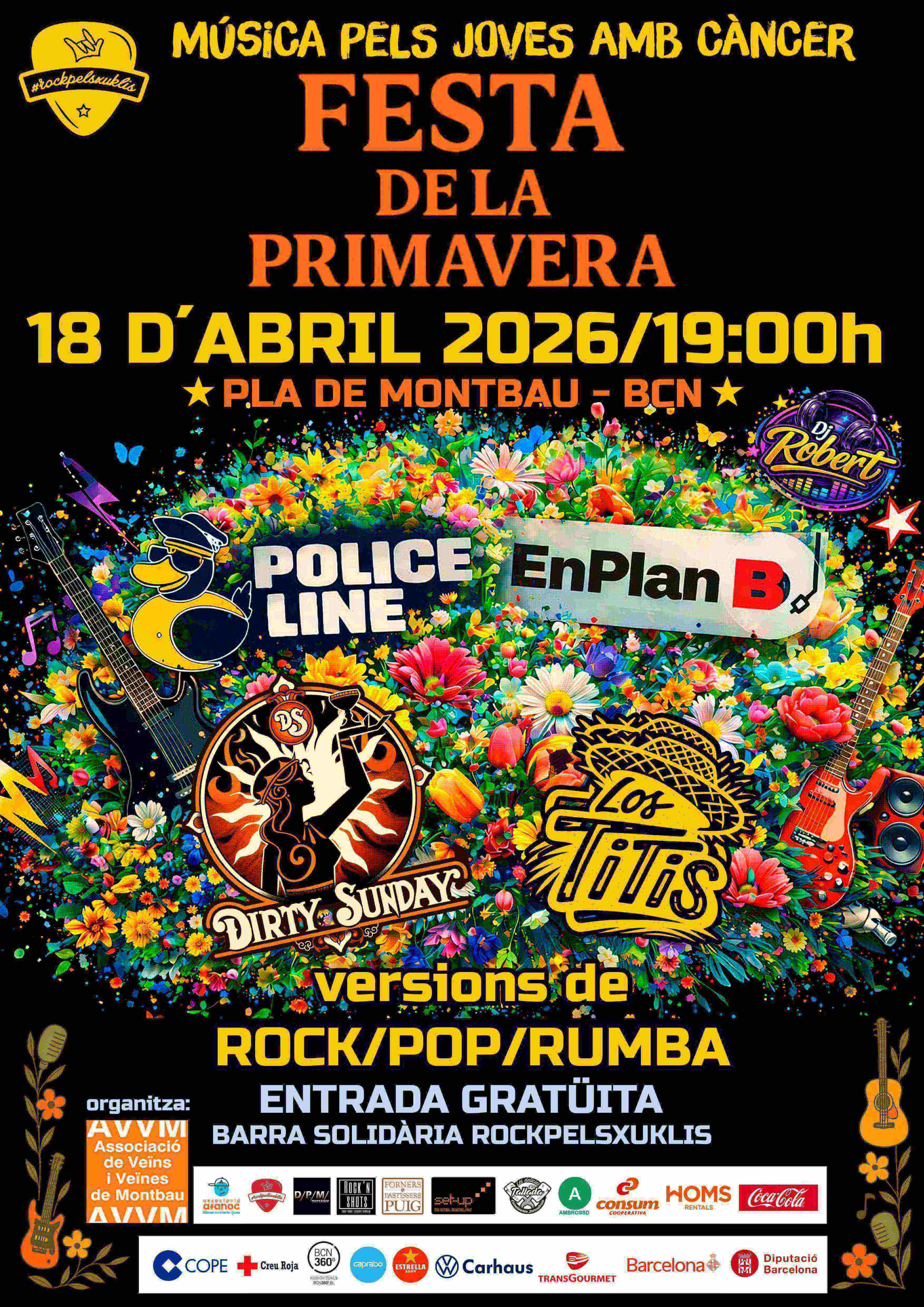 Vine a la Festa de la Primavera de Montbau