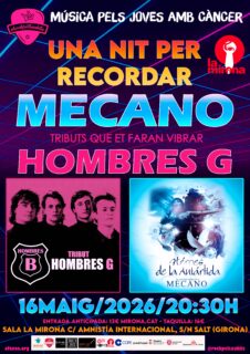 Viu els tributs de Mecano i Hombres G